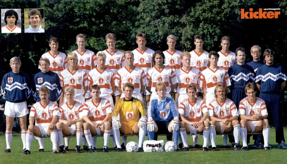 VfB Stuttgart Kader Bundesliga 1990/91 kicker