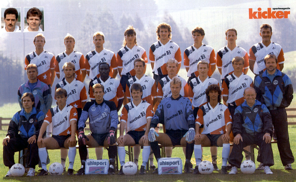 Eintracht Frankfurt Kader Bundesliga 1990/91 kicker