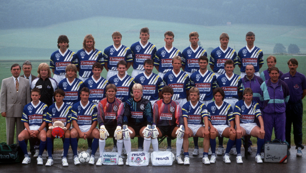 Karlsruher SC Kader Bundesliga 1991/92 kicker
