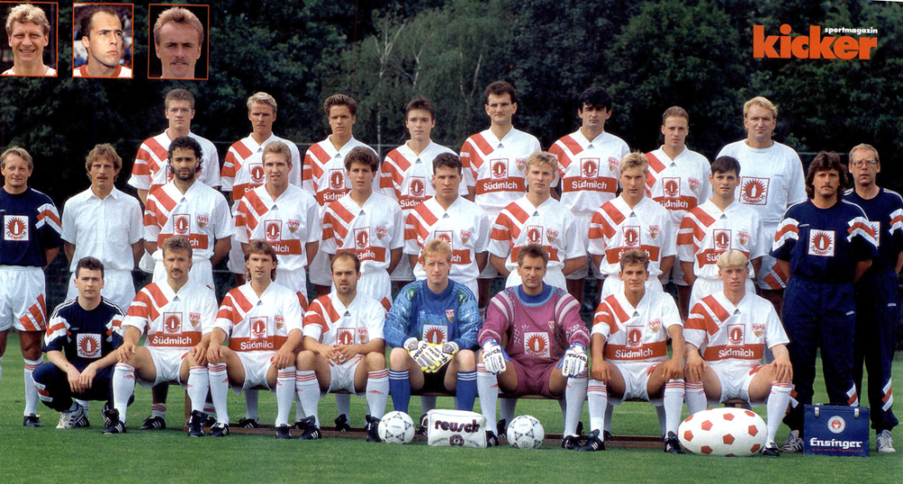 VfB Stuttgart Kader Bundesliga 1992/93 kicker