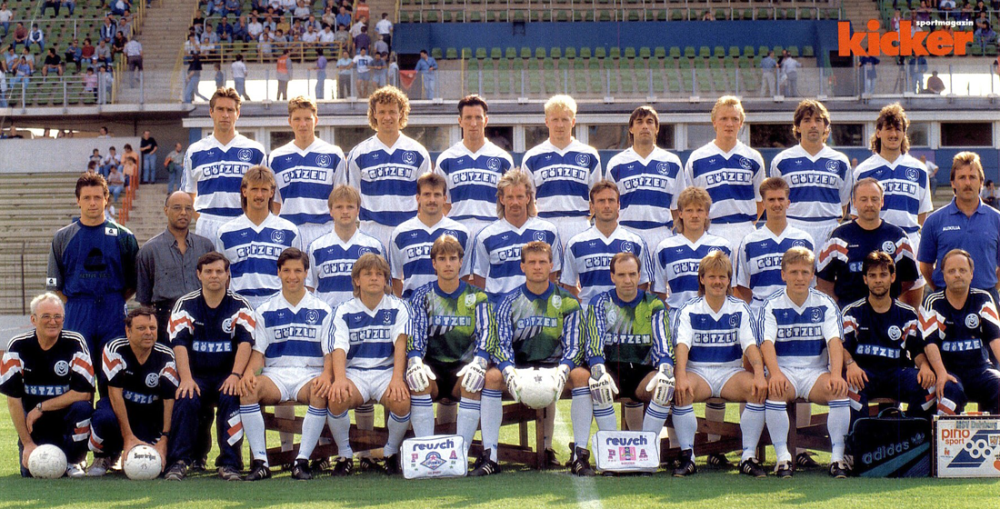 MSV Duisburg Kader 2. Bundesliga 1992/93 kicker