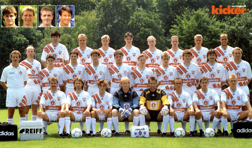 VfB Stuttgart Kader Bundesliga 1993/94 kicker