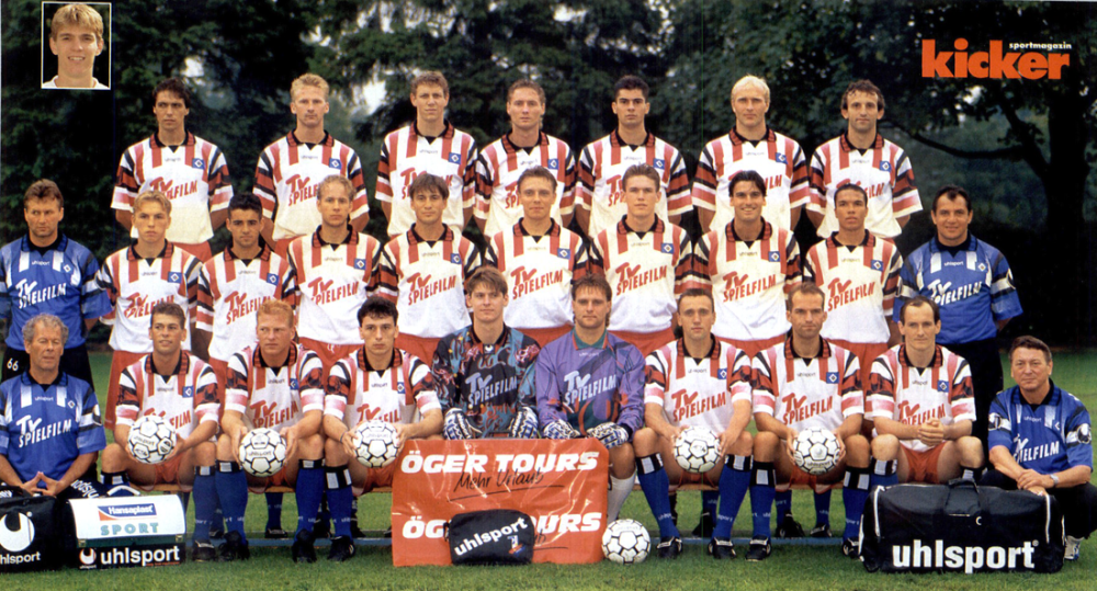 Hamburger SV Kader Bundesliga 1995/96 kicker