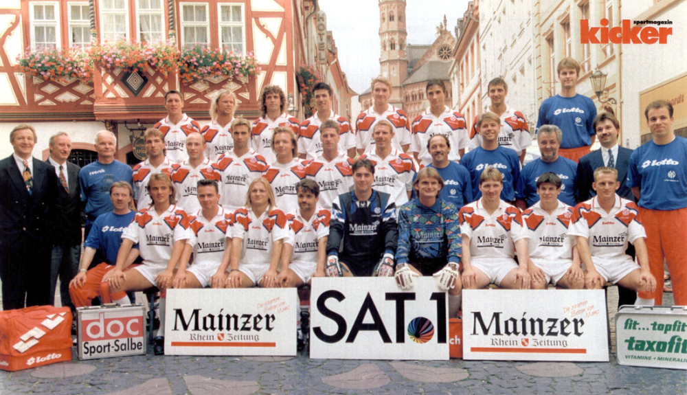 1. FSV Mainz 05 Kader 2. Bundesliga 1995/96 kicker