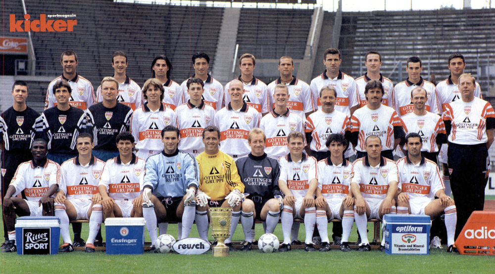 VfB Stuttgart Kader Bundesliga 1997/98 kicker