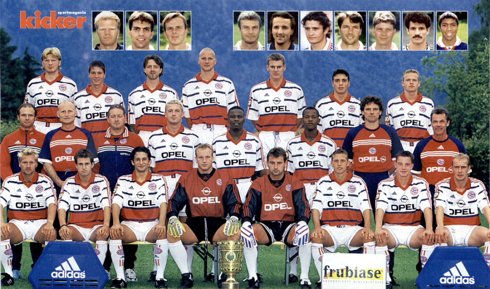 Bayern München Kader Bundesliga 1998/99 kicker