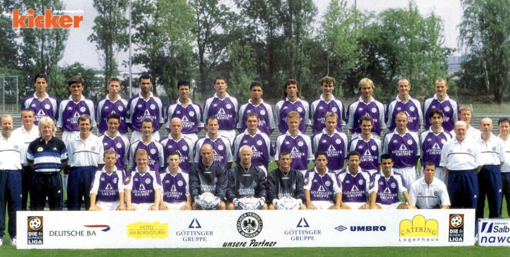 Tennis Borussia Berlin Kader 2. Bundesliga 1999/00 kicker