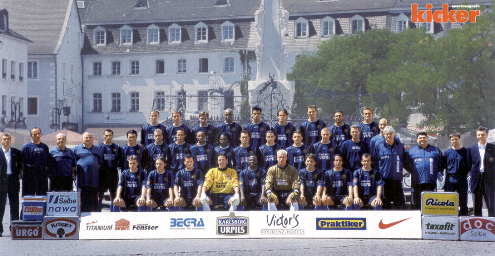 1. FC Saarbrücken Kader 2. Bundesliga 2001/02 kicker