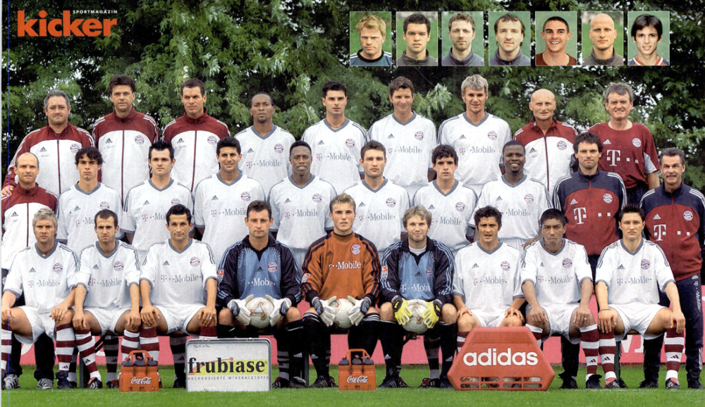Bayern München Kader Bundesliga 2002/03 kicker