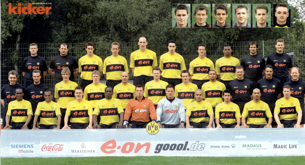 Borussia Dortmund Kader Bundesliga 2002/03 kicker