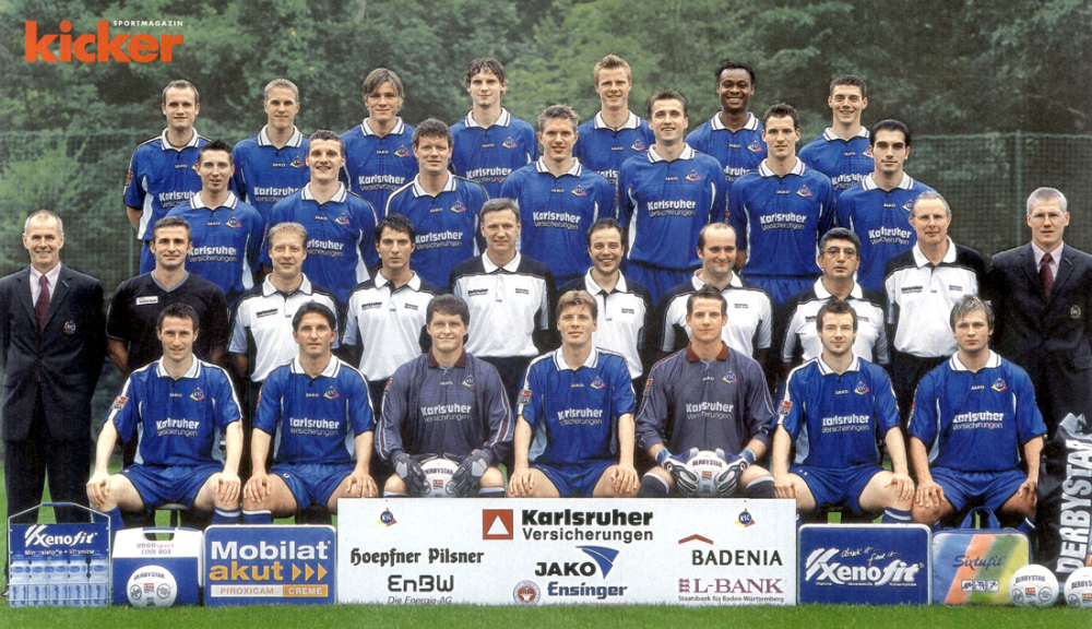 Karlsruher SC Kader 2. Bundesliga 2002/03 kicker