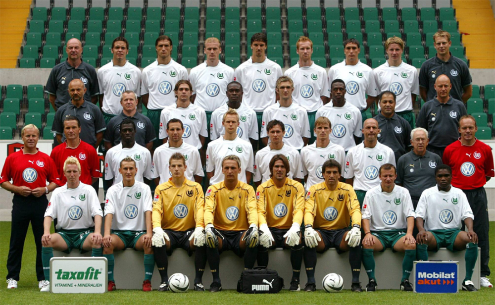 VfL Wolfsburg Kader Bundesliga 2003/04 kicker
