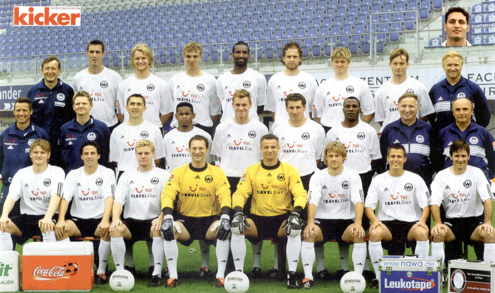 Wacker Burghausen Kader 2. Bundesliga 2004/05 kicker