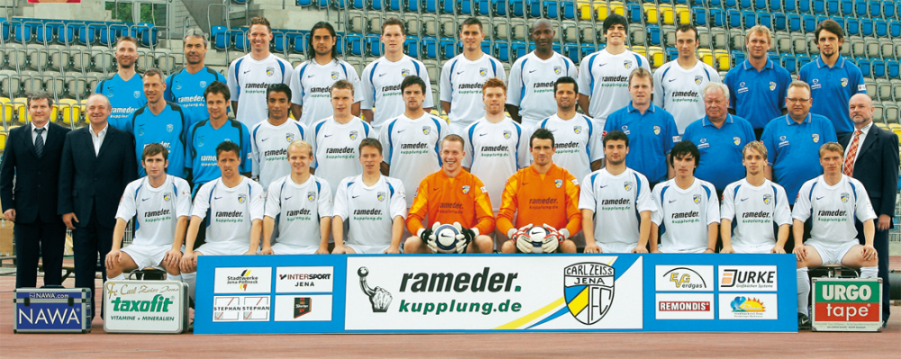 Carl Zeiss Jena Kader 2. Bundesliga 2007/08 kicker