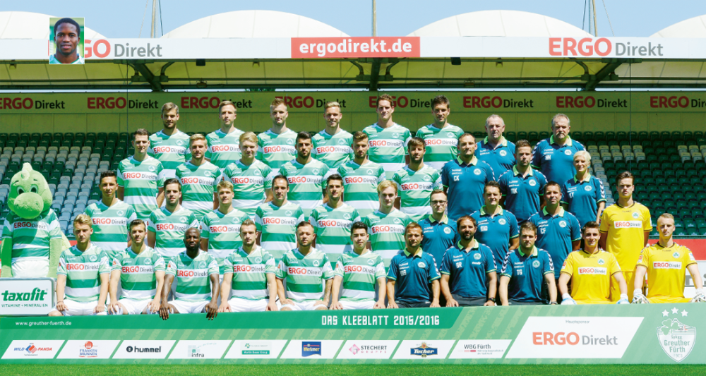 SpVgg Greuther Fürth Kader 2. Bundesliga 2015/16 kicker