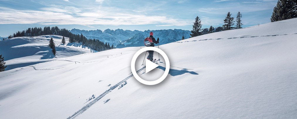 So geht umweltbewusstes Skitourengehen in Bayerns Bergen.