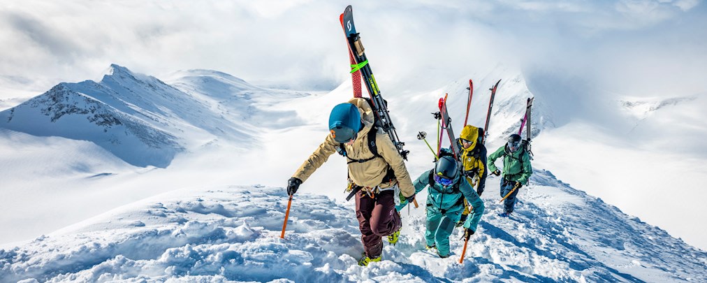 Arctic 12: Schwedens 12 höchste Gipfel auf Ski