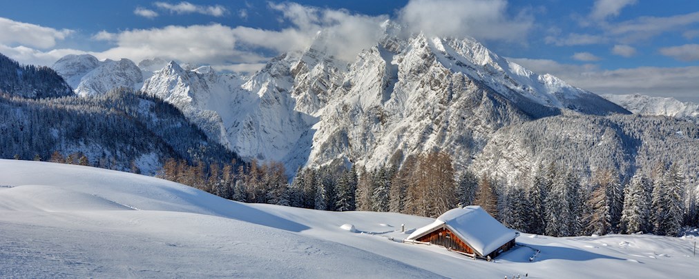 Neuschnee und erhebliche Lawinengefahr in den Berchtesgadener Alpen