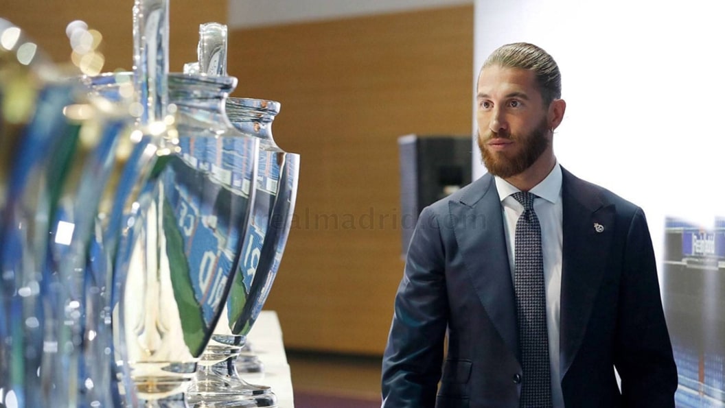 Sergio Ramos Frau - Fußball-Star Sergio Ramos von Real ...