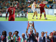 Cristiano Ronaldo (32) ist auch im fortgeschrittenen Fußballeralter längst noch nicht satt. Das beweisen die letzten Erfolge - und besonders, wie CR7 mit neuerlichen Leistungssteigerungen darauf reagiert. Nun greift der Portugiese nach dem Confed-Cup-Titel. Einmal mehr beeindruckende Zahlen in der Übersicht.