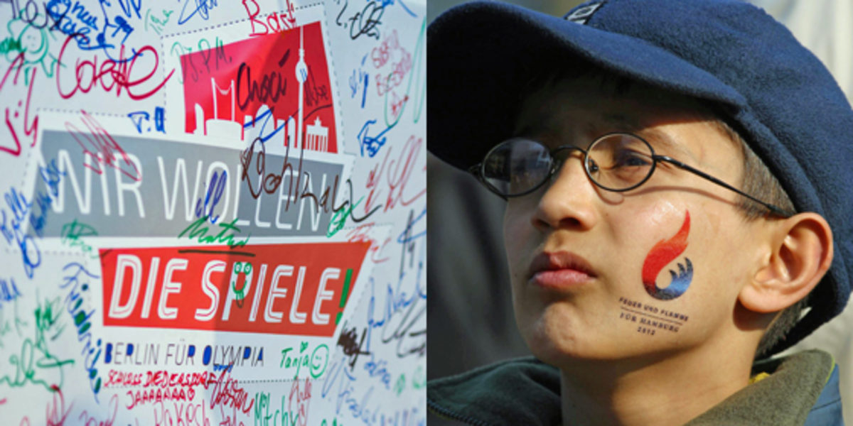 Der Zeitplan für die Olympiabewerbung 2024 Olympia kicker