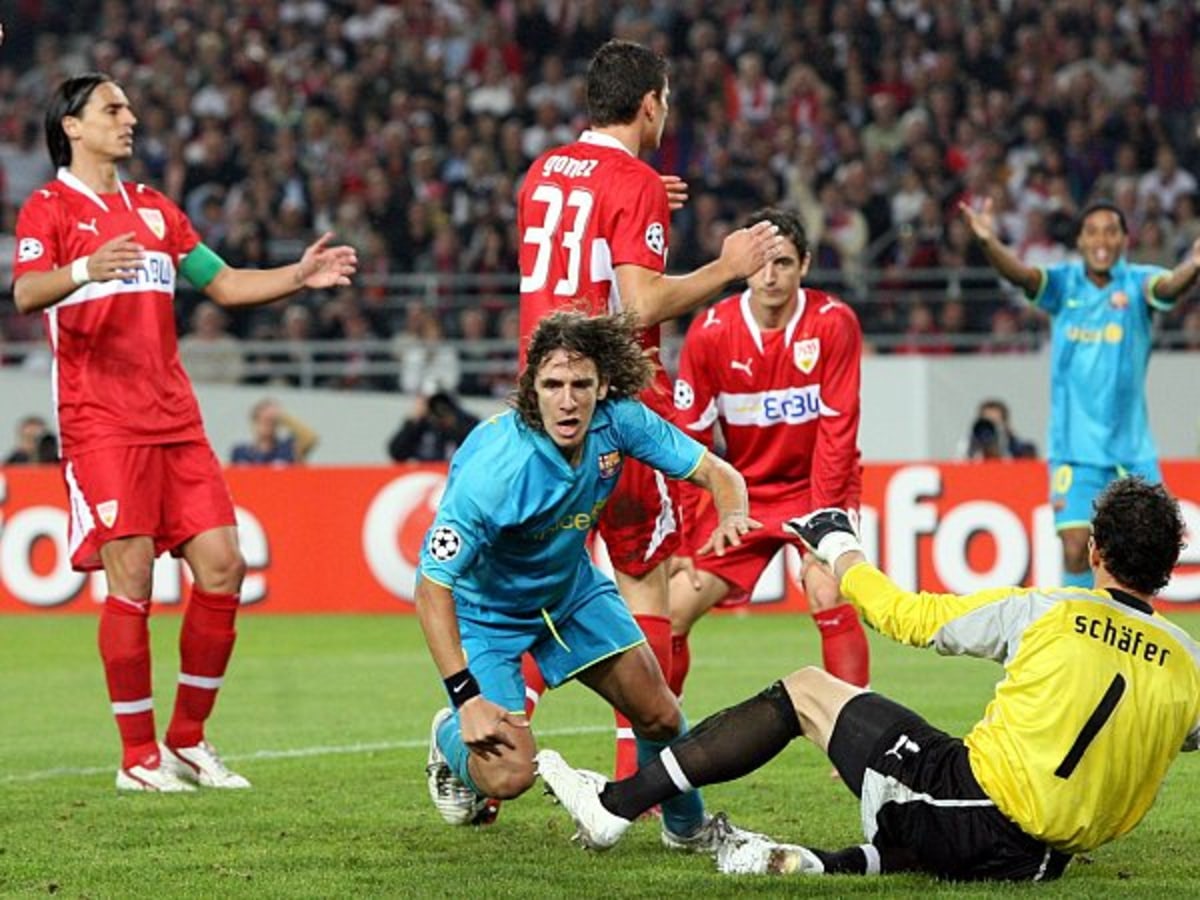 Spielanalyse Puyol Kommt Trifft Und Geht Vfb Stuttgart Fc Barcelona 0 2 Vorrunde 2 Spieltag Champions League 2007 08 Kicker