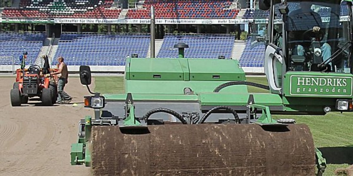 Vorteil Hannover? Neuer Rasen für die Arena kicker