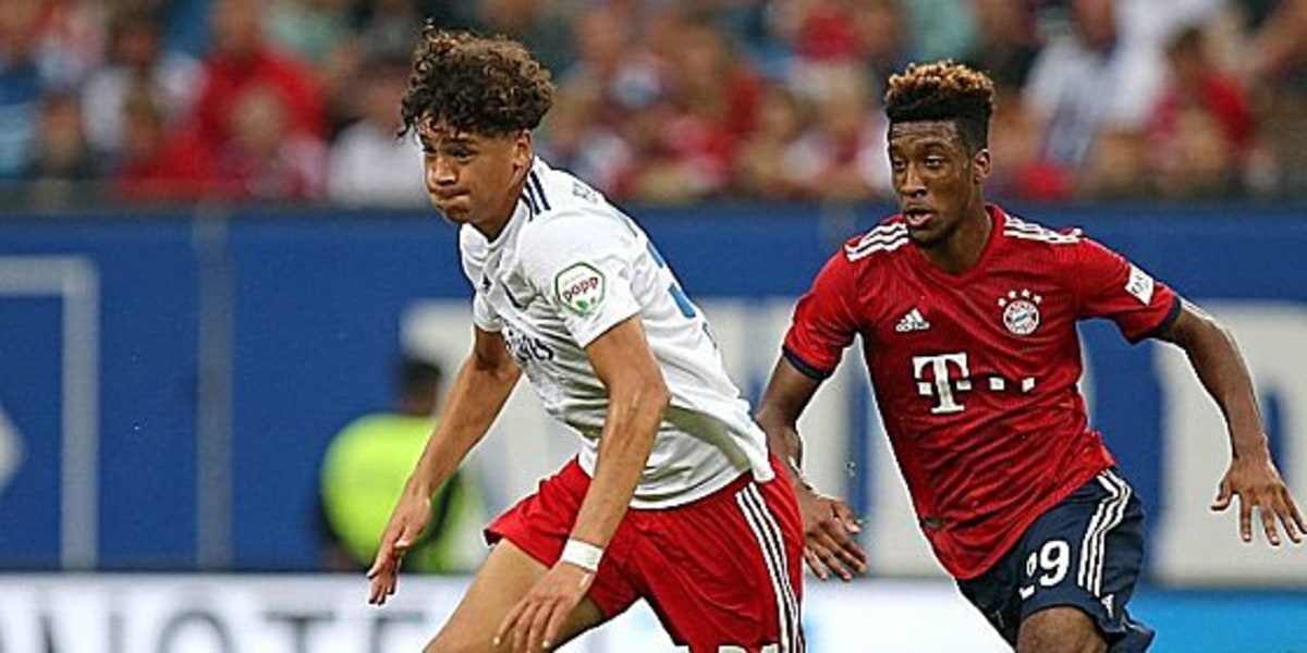 Die Raute im Herzen HSVTalent Jonas David wird Profi kicker