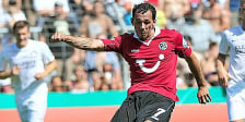 Beruhigte die Nerven der nach Reutlingen mitgereisten 96-Fans: Sergio da Silva Pinto traf gegen Nöttingen doppelt. 