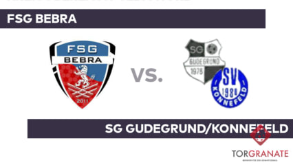 Kreisoberliga Fulda-Nord: FSG Bebra – SG Gudegrund/Konnefeld (Samstag, 17:30 Uhr)