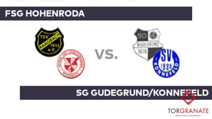 Kreisoberliga Fulda-Nord: FSG Hohenroda – SG Gudegrund/Konnefeld (Sonntag, 15:30 Uhr)