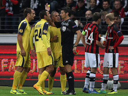 Antonio Damato (Mi.), Tal Ben Haim (3.v.li.)