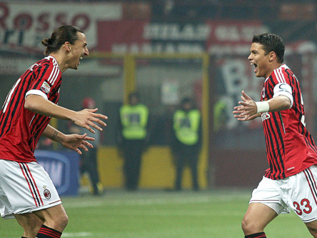 Zlatan Ibrahimovic und Thiago Silva