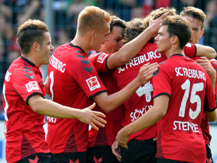 Freiburger Freude: Der Sportclub feierte gegen Hoffenheim den ersten Saisonsieg.