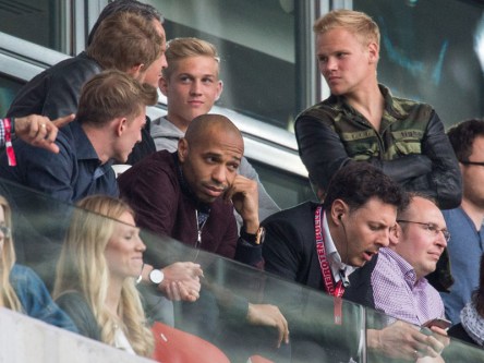Thierry Henry in Leipzig