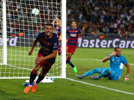 Hatte in seinem wahrscheinlich letzten Spiel das letzte Wort: Pedro erzielte Barcelonas 5:4. 