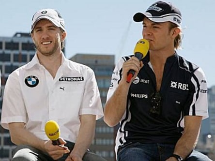 Nick Heidfeld und Nico Rosberg: K&#252;nftiges Fahrer-Duo bei Mercedes?