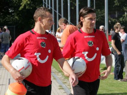 Dariusz Zuraw (li.), Thomas Brdaric