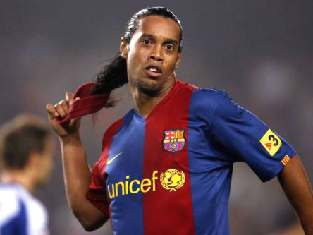 Barcelonas Superstar Ronaldinho