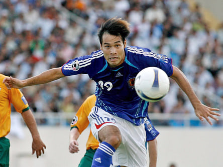 Glich f&#252;r sein Team aus: Der Frankfurter Naohiro Takahara erzielte das 1:1 f&#252;r Japan.