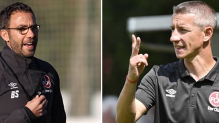 Boris Schommers und Marek Mintal