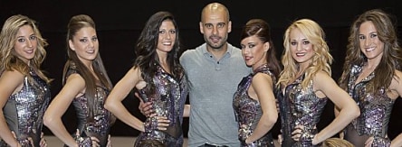 Heiß begehrter Fußballtrainer: Pep Guardiola, hier bei einem Charity-Spiel.