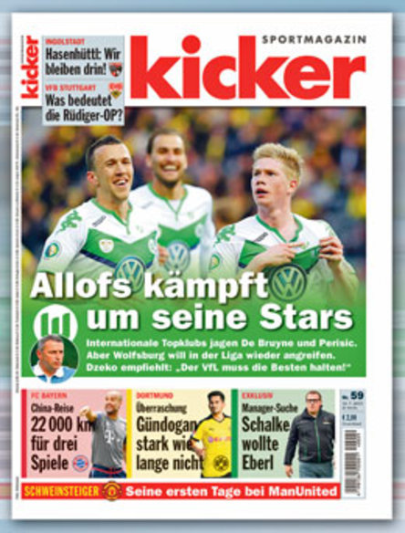 Der aktuelle kicker-Titel