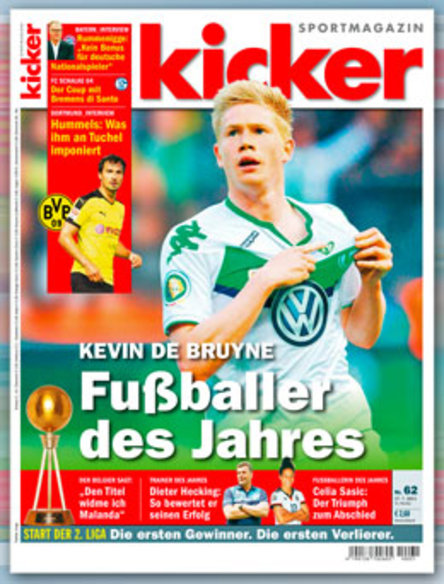 Der aktuelle kicker-Titel.