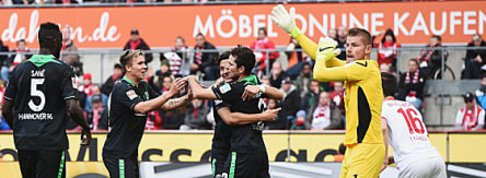 Stein des Anstoßes: Andreasens Tor zum 1:0 in der 38. Minute.