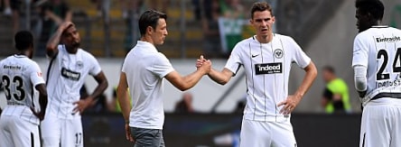 Niko Kovac mit Branimir Hrgota