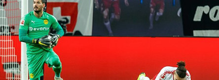 Roman Bürki und Yussuf Poulsen