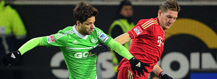 Diego und Schweinsteiger (re.)