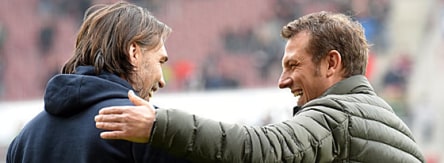 Martin Schmidt, Markus Weinzierl (re.)