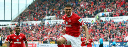 Durfte gegen Köln sein überhaupt erstes Bundesligator bejubeln: Mainz-Verteidiger Leon Balogun.